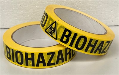 Adhesive Tape - BIOHAZARD 25mm