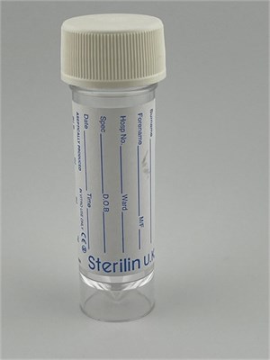 30ml Sterilin Universal Container Plastic Flowed Seal Cap