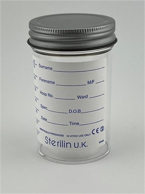 100ml Container Metal Flowed Seal Cap with Printed Label