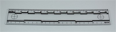 Photo Evidence Scale - Transparent 150mm/6&quot;