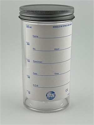250ml Container Printed Label with Air-Tight Metal Cap