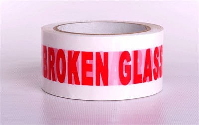 BROKEN GLASS - Warning Tape
