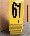 Photo Evidence Markers Numbers 61-80