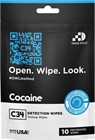 Cocaine Detection Safety Wipe - 10pk
