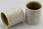 Self Adhesive Paper Rulers - White 2"/150mm 100 pieces
